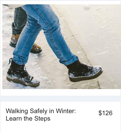 Walk Safely in Winter